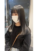 グリーン 町田(green) 顔わりカット/インナーホワイトカラー