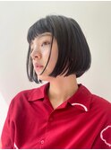 ワンレンボブ/ショートボブ/ミニボブ/ボブヘア