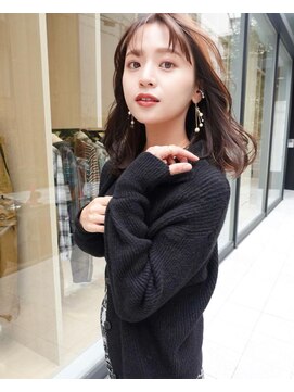 ノイ(noi) 【noi】　ミディアム　レイヤーカット　くびれヘア　髪質改善