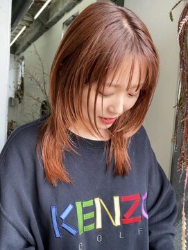 ペッシェ(pesce) ダブルカラー/ケアブリーチ/イルミナカラー/イヤリングカラー