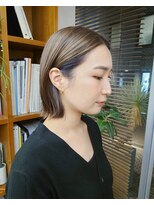 パドル(Paddle)&nbsp;ボブ/透明感カラー/イヤリングカラー/ダブルカラー