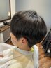 【新規メンズ限定】低ダメージ縮毛矯正＋メンズカット＋髪質改善TR/メンズ