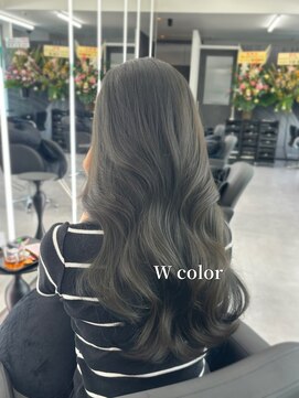 アルドーレフィエロ シンサイバシ(Ardore fiero shinsaibashi) オリーブグレージュ/透明感カラー/【小山田繭】