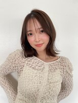 ゼスト 吉祥寺店(ZEST)&nbsp;ミディアムレイヤー/くびれヘア/ベージュカラー　吉祥寺桜