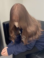 ベレーザ 渋谷(BELEZA) 11316艶髪マロンベージュ姫カットレイヤー韓国風巻きグレージュ