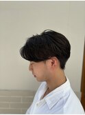 毛流れパーマ
