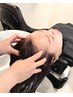暑い時期必須！頭皮環境を整え美髪へ☆エイジングヘッドスパ&カット￥11500