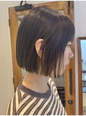 扱いやすい韓国風シンプルボブ/10代20代30代40代/学芸大学/里路