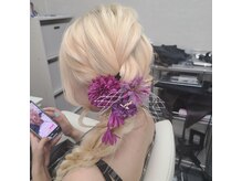 サロン ドノア(SALON DE Noah)の雰囲気（【ヘアセット／着付け/中洲川端/ライブヘアセット／結婚式ヘア】）