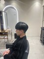 エクリジユウガオカ(equri Jiyugaoka) マッシュスタイル×フェードで清潔感のあるスタイルになります!