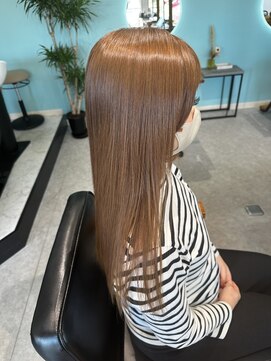 レプリカ(replica.) 【replica.】髪質改善　グリーングレージュ