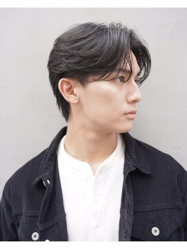 ニコ トウキョウ ヨコハマ(nico) メンズセンターパート/ニュアンスパーマ