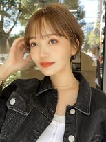 ギークス(GEEKS)&nbsp;【GEEKS渋谷】レイヤーショート/ココアブラウン/冬ヘア/襟足短め