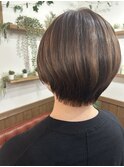 ショート×明るめカラー