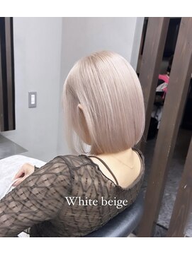 リングバイモアムー(Ring by Moremuu) ホワイトベージュ