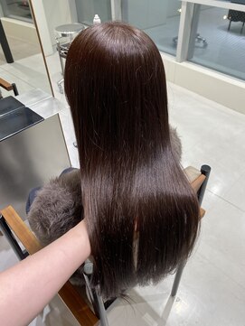 ローレンアオ(LOREN AO) 着物ヘア/大人ガーリー/ラベンダーブラウン/似合わせカット