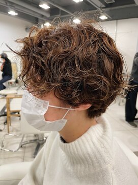 キーチェ 梅田中崎町(keych) ショートパーマ/くるくるパーマ[中崎町/梅田駅］