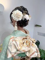 クオーレ ヘアーアンドエステティックサロン(CUORE HAIR ESTHETIC SALON)&nbsp;成人式着付けヘアセット・メイク