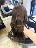ブリーチなしミルクティーグレージュ