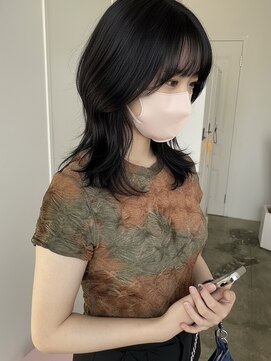 エイチ ウルフカット 大阪梅田(811) ハンサムショートタッセルボブパーマレイヤーボブハイライト