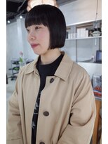 フォン(fon)&nbsp;襟足ギリギリのミ二ボブ