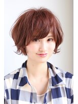 クロスオーバー(Cross Over)&nbsp;外ハネショートボブ