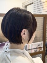 ハピネスフィール 宇治店(Happiness FEEL)&nbsp;ミセス上品耳掛け丸みショートボブ
