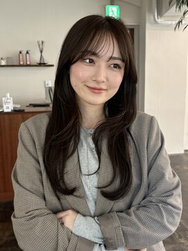 ガーランドギンザ(Garland Ginza) ロングレイヤー　レイヤーカット　顔周りカット