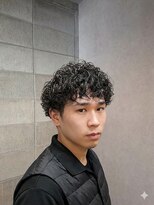 ワンワンオー バーバーショップ コンチネンタル(@110 BARBER SHOP continental)&nbsp;韓国風ツイスパマッシュツーブロック