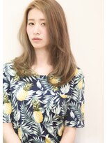 スノッブリコ(snob rico)&nbsp;[snob rico.]ミルキーベージュ×ニュアンスカール［佐野友彦］