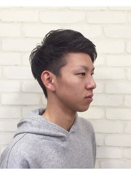 メンズ レオ 天六店(men's LEO) 【ツーブロック】　ツーブロネープレスアシメバング