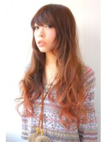 サムブリッジ(SOMEBRIDGE)&nbsp;【SOMEBRIDGE 亀有】オレンジなグラデーション！