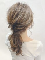 コルソ バイ ケーツー(CORSO by k-two) 【CORSO by k-two西宮北口】大人可愛いローポニーアレンジ