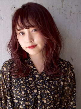 アトリエ フェム(atelier.fem) atelier.fem ラフウェーブ×ピンクバイオレット