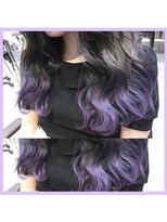 トルネード(TORNADO)&nbsp;鬼滅の刃カラー 胡蝶しのぶ風 グラデーションカラー パープル