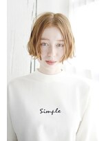 サフリック ヘアアンドビューティー スパ(safric hair&beauty spa) 20代30代40代　ニュアンスカールのバッサリボブ【烏丸】#525