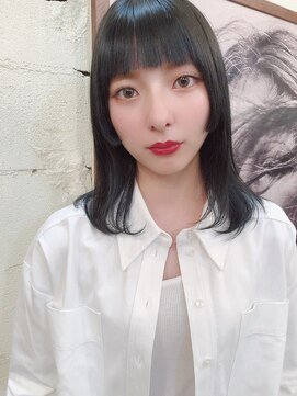 グラムス(glams) 姫hair×ブルーブラック