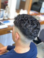 ラ メール ヘア デザイン(La mer HAIR DESIGN)&nbsp;力弥フェード×リッジパーマ2