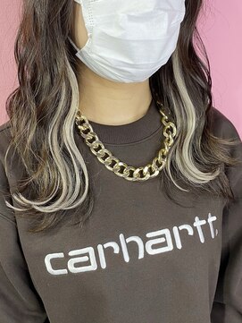 ハンナ 名古屋(HANNAH) プルシールエクステ インナーカラー