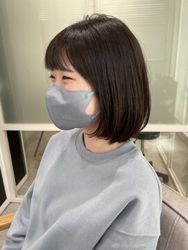 フレーム ヘア ルーム 天王寺駅前店(FRAME hair room) 【FRAME天王寺駅前/全席個室サロン】笑顔になれるボブ♪