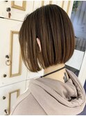 おさまりのいいナチュラルボブ☆髪質改善