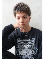 ケアリー 武蔵小杉(Carelly)&nbsp;メンズアップバング×束感ショートマッシュ