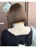 20代30代40代/ボブ/ストレート/ベージュカラー［溝の口］