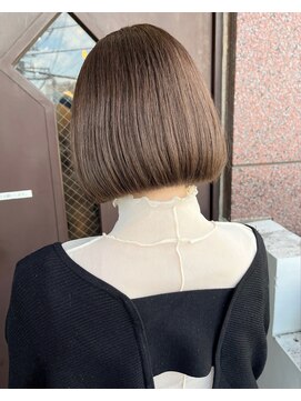 サロンドミルク 溝の口店(salon de MiLK) 20代30代40代/ボブ/ストレート/ベージュカラー［溝の口］