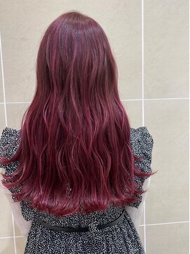 クララ ヒロシマ(CLALA Hiroshima) ブリーチ×カシスピンク