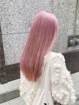 エイト プラット 渋谷2号店(EIGHT plat) ラベンダーピンクダブルカラー　似合わせカット渋谷　EIGHT6/3