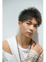 ゴールドシブヤ(GOALD SHIBUYA)&nbsp;ラフショート　メンズ　緩ツイストスパイラル　ツーブロック