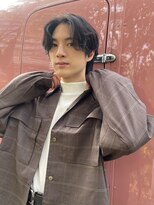 コンティニュー オモテサンドウ(CONTINUE OMOTESANDO)&nbsp;センターパート/メンズヘア/カルマパーマ