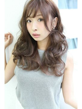 リル 西宮(LiL') 【LiL'西宮】ルーズカール_フェミニン_耳かけセミロング★