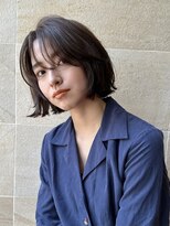 ビュートリアム265(BEAUTRIUM 265)&nbsp;ボブ/ミニボブ/アッシュグレージュ/ニュアンスパーマ/銀座